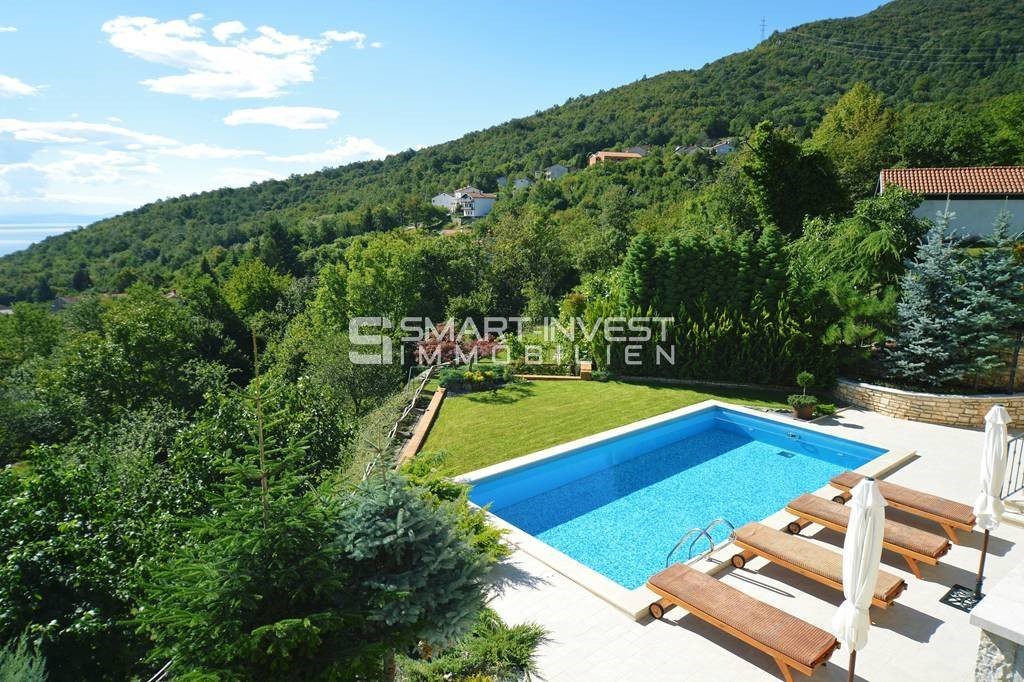 OPATIJA - RUKAVAC, EXCLUSIVE VILLA WITH PANORAMIC SEA VIEW