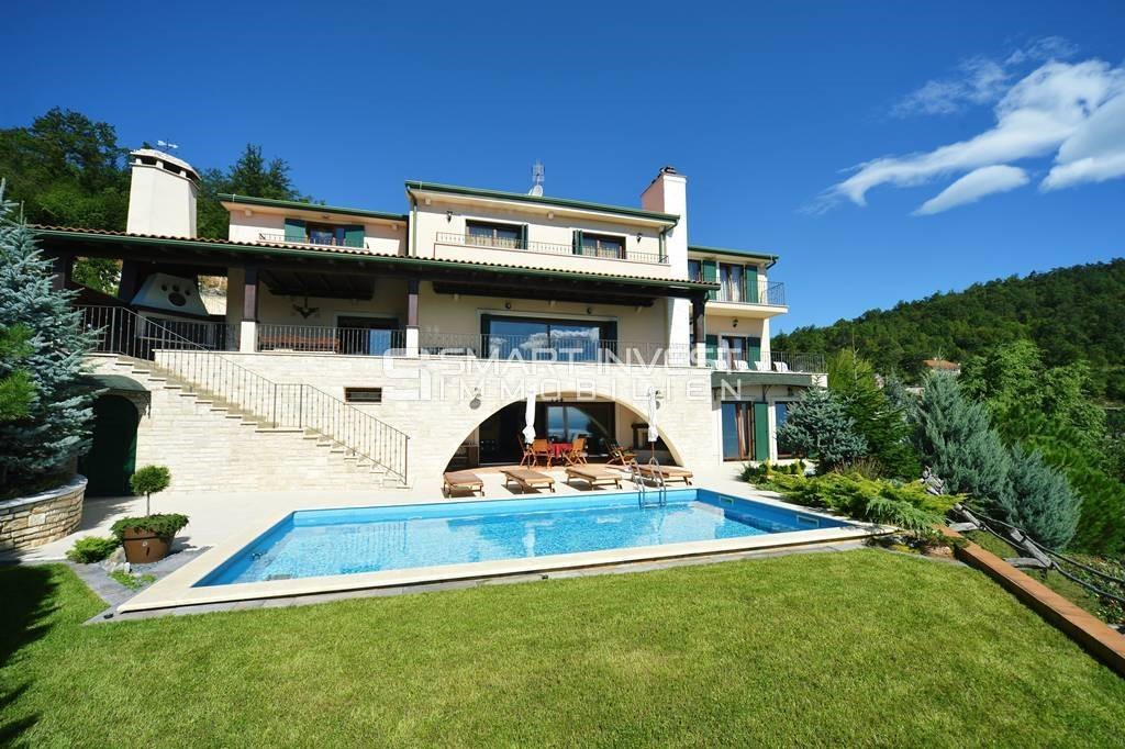 OPATIJA - RUKAVAC, EXCLUSIVE VILLA WITH PANORAMIC SEA VIEW