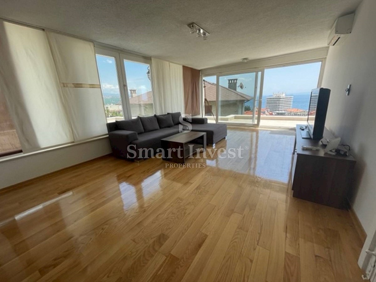 OPATIJA, 3-bedrooms apartment with sea view and parking