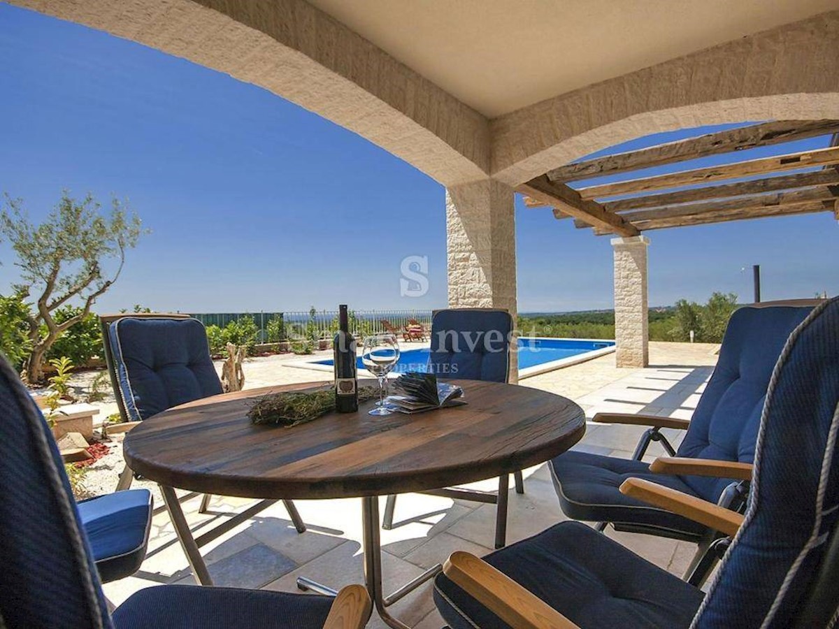 ISTRIA - POREČ vicinity, 3-BEDROOMS VILLA WITH PANORAMIC SEA VIEW