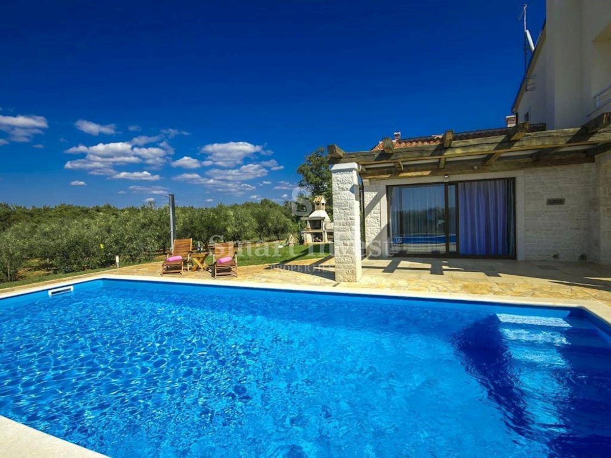 ISTRIA - POREČ vicinity, 3-BEDROOMS VILLA WITH PANORAMIC SEA VIEW