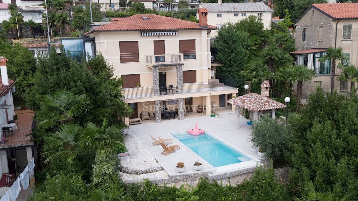 OPATIJA, Bella villa con piscina e vista mare, vicino al mare! (in vendita)