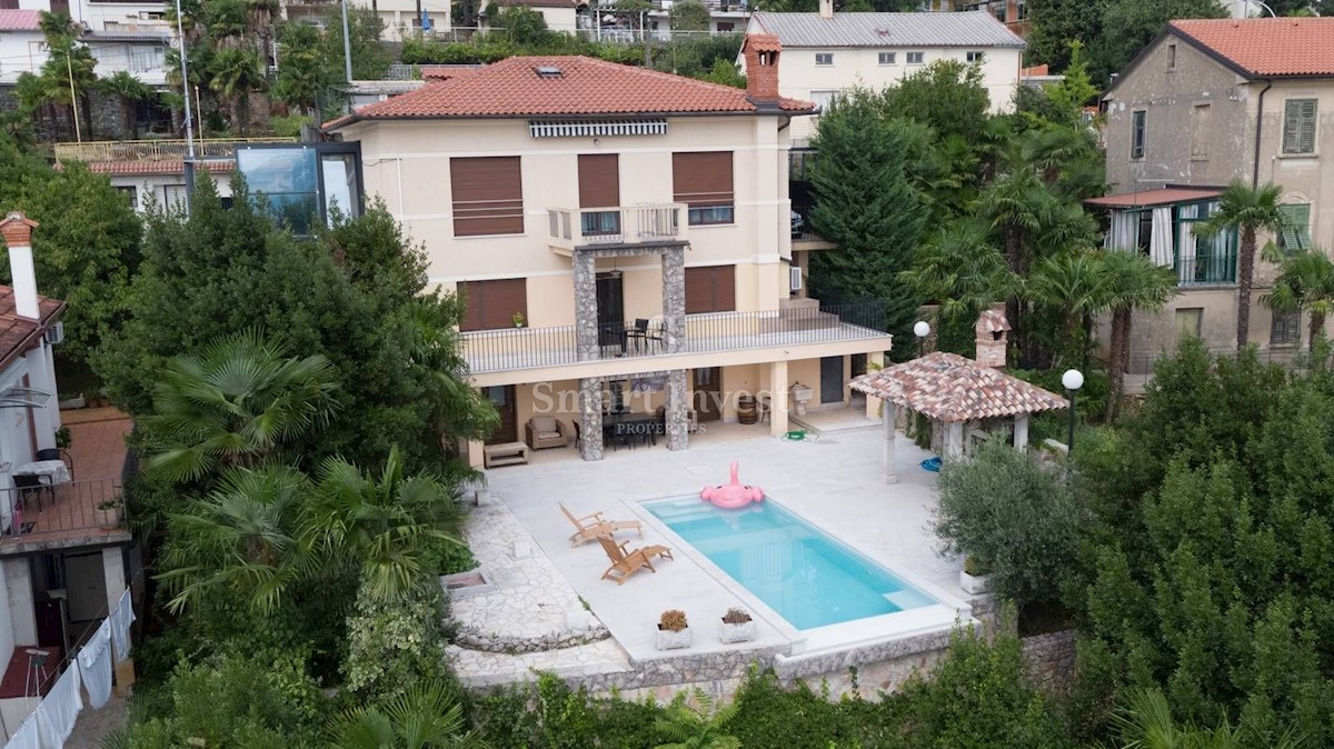 OPATIJA, Bella villa con piscina e vista mare, vicino al mare! (in vendita)