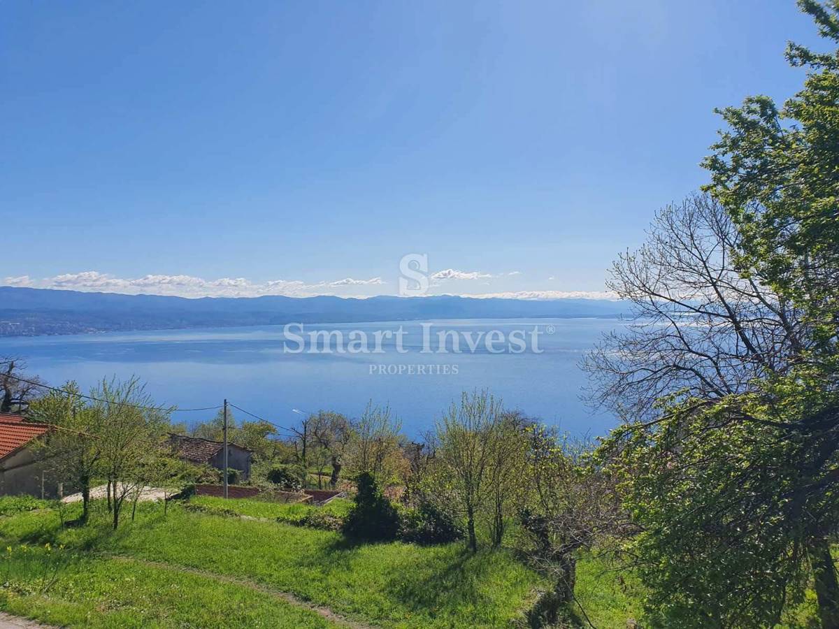 LAURANA - LIGANJ, Tenuta con vecchie case e vista mare, in vendita