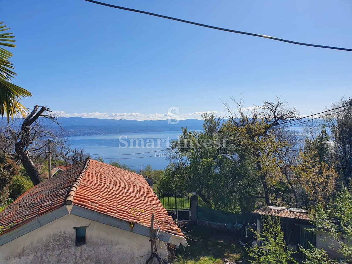 LAURANA - LIGANJ, Tenuta con vecchie case e vista mare, in vendita