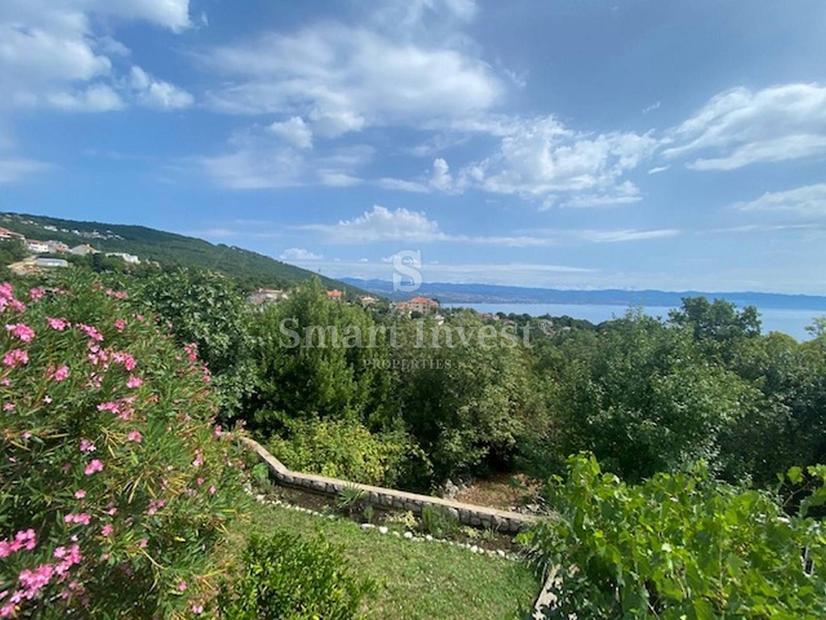 OPATIJA - IKA, Casa bifamiliare con splendida vista mare, in vendita