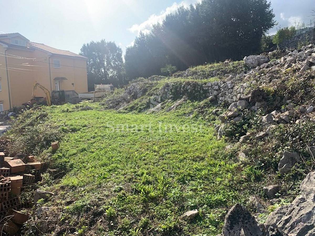 ABBAZIA - IKA, terreno edificabile con splendida vista mare