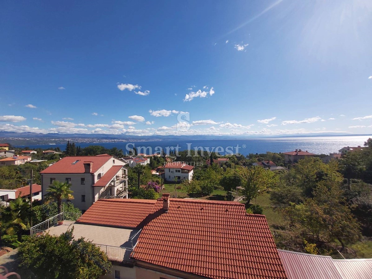 OPATIJA - IKA, Semi-detached house of 195 m2 with panoramic sea view