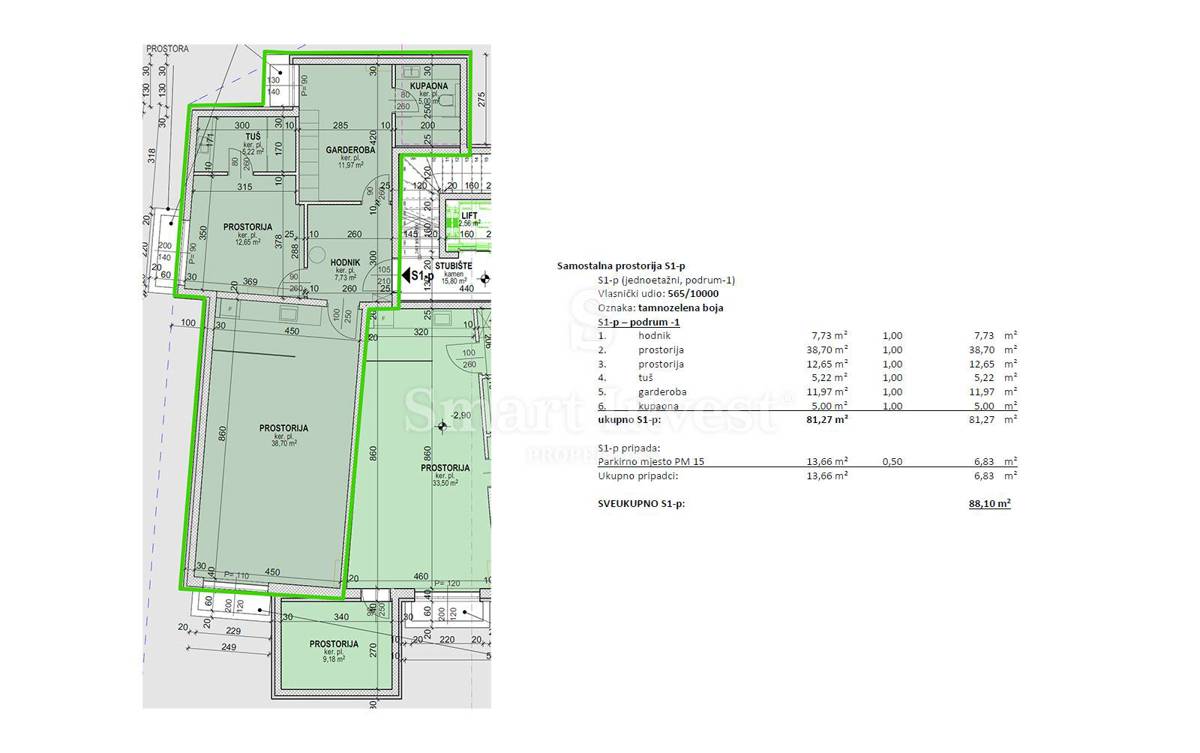 ABBAZIA, appartamento in complesso con piscina