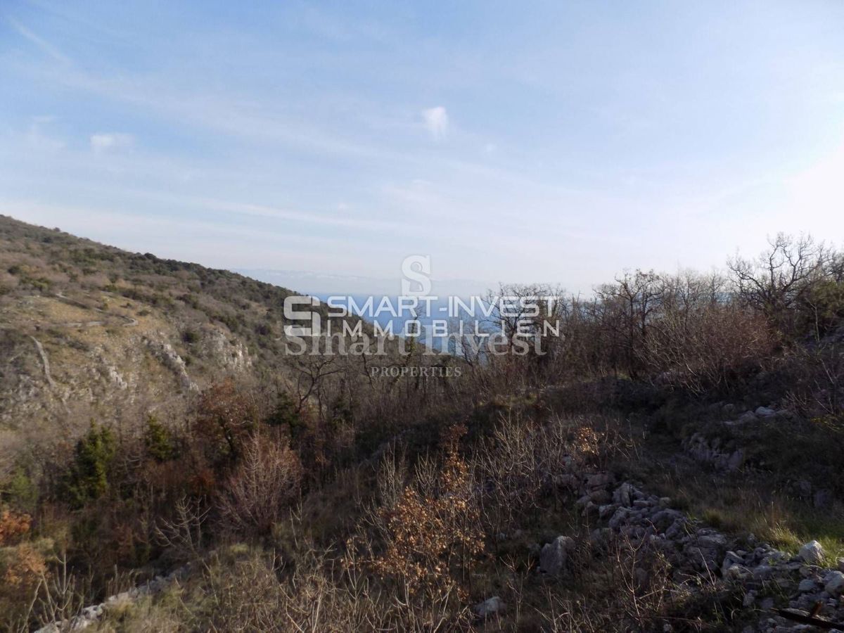 Terreno Brseč, Mošćenička Draga, 3.400m2