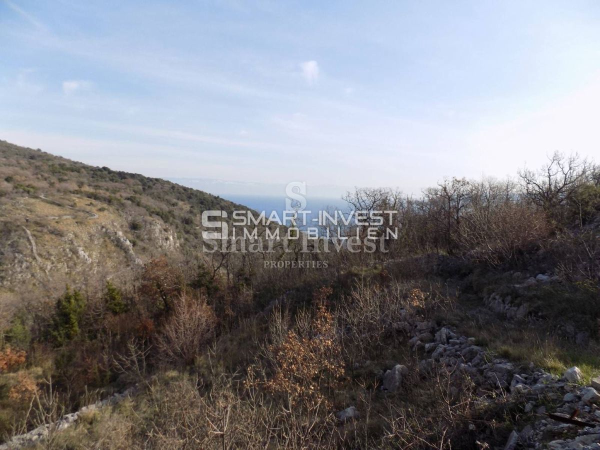 Terreno Brseč, Mošćenička Draga, 3.400m2