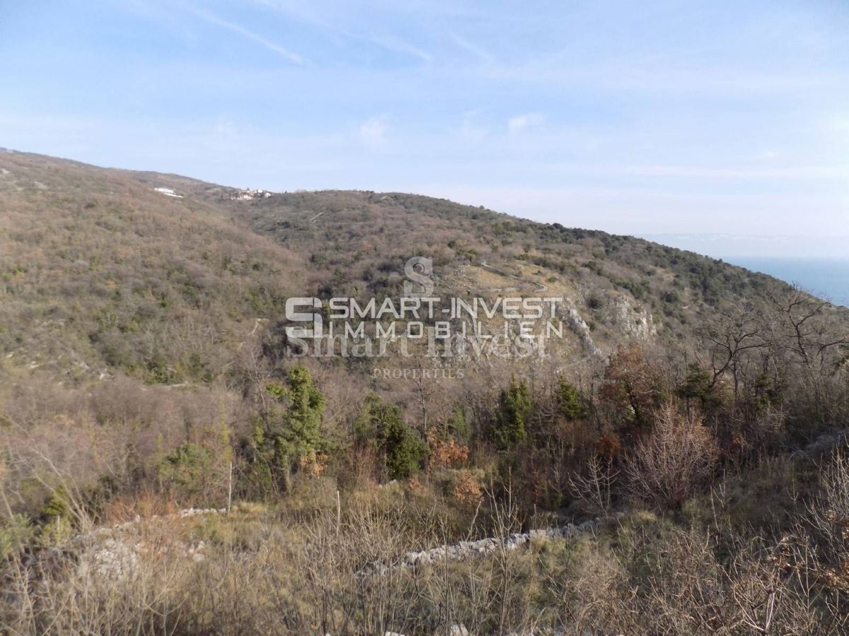 Terreno Brseč, Mošćenička Draga, 3.400m2