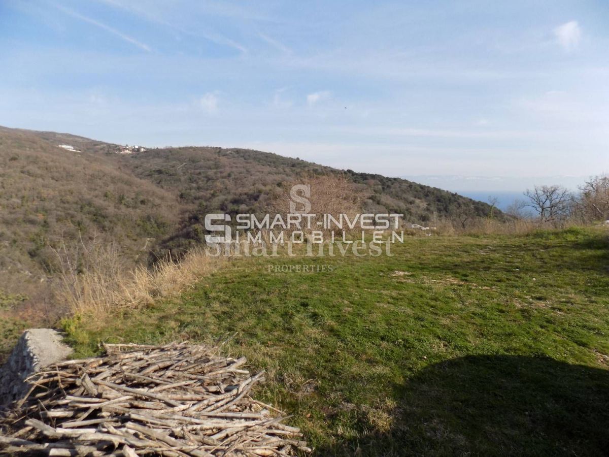 Terreno Brseč, Mošćenička Draga, 3.400m2
