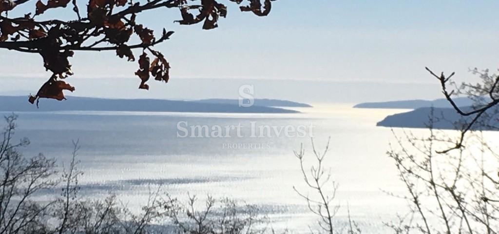 ABBAZIA - VEPRINAC, terreno edificabile con vista mare