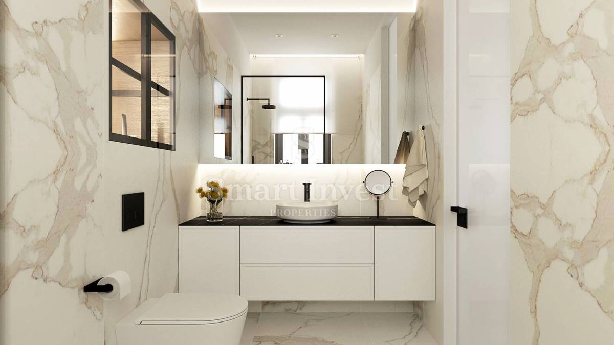 ABBAZIA – CENTRO, lussuoso appartamento fronte mare in villa ristrutturata