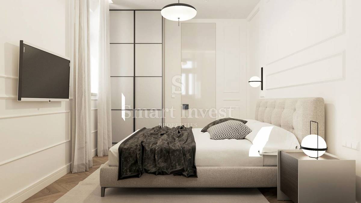 ABBAZIA – CENTRO, lussuoso appartamento fronte mare in villa ristrutturata