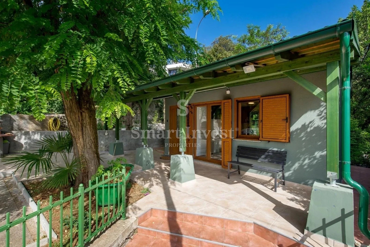 ABBAZIA, piccola casa con giardino vicino al mare e al centro