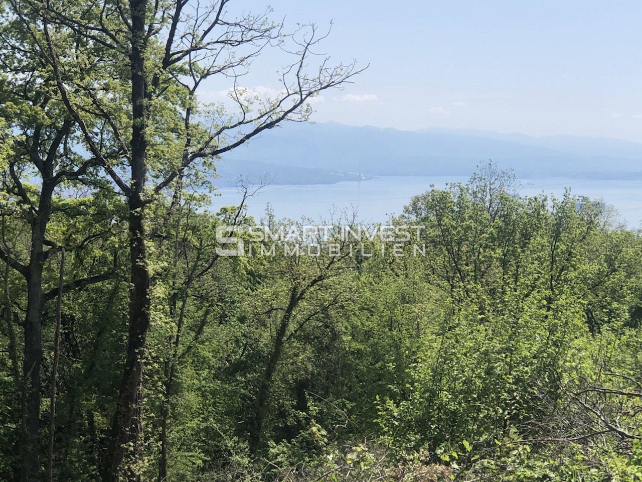 OPATIJA -  VEPRINAC, Building land of 800 m2 with a sea view