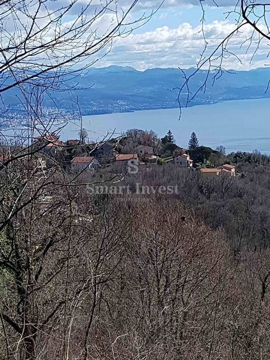 OPATIJA -  VEPRINAC, Building land of 4.402 m2 with a sea view