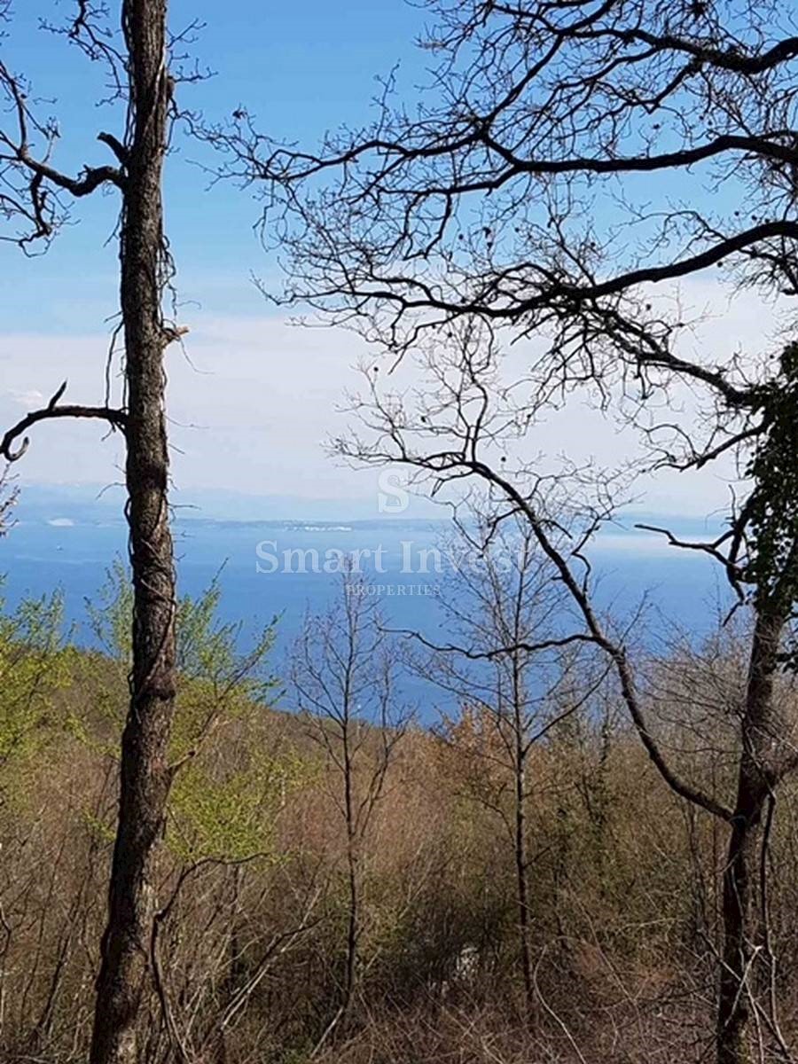 OPATIJA -  VEPRINAC, Building land of 4.402 m2 with a sea view