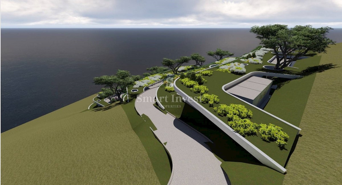 OPATIJA, Building land of 10.100 m2 with a beautiful sea view