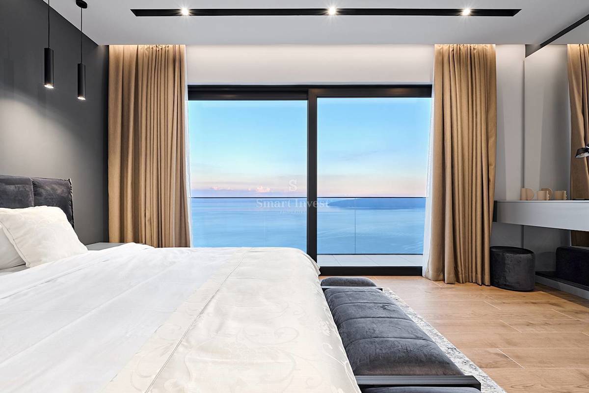 RIVIERA DI OPATIJA, Moderna villa di lusso con vista mare, in vendita