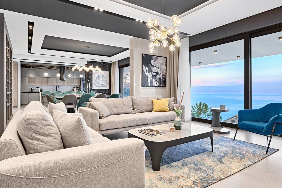 RIVIERA DI OPATIJA, Moderna villa di lusso con vista mare, in vendita