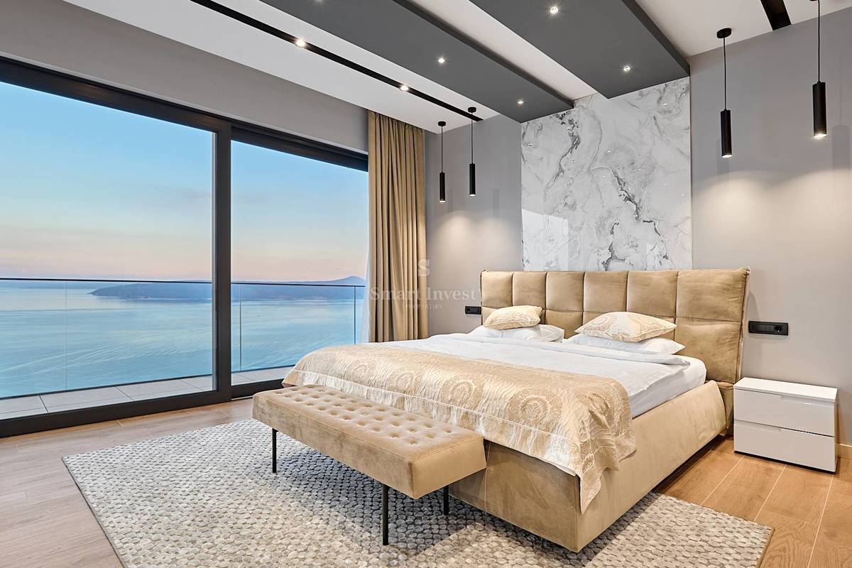 RIVIERA DI OPATIJA, Moderna villa di lusso con vista mare, in vendita