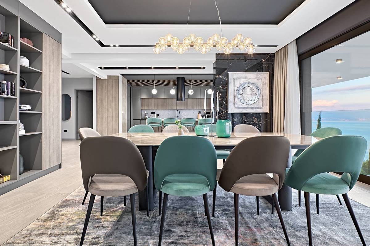 RIVIERA DI OPATIJA, Moderna villa di lusso con vista mare, in vendita