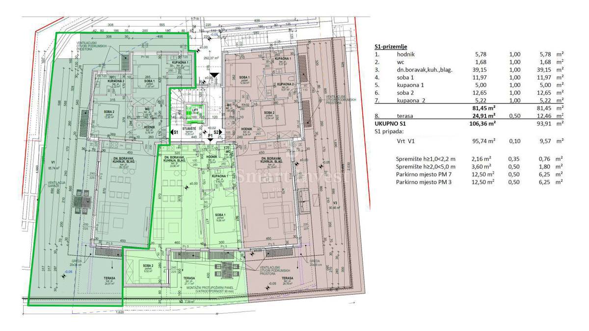 ABBAZIA, appartamento trilocale con vista mare e piscina comune
