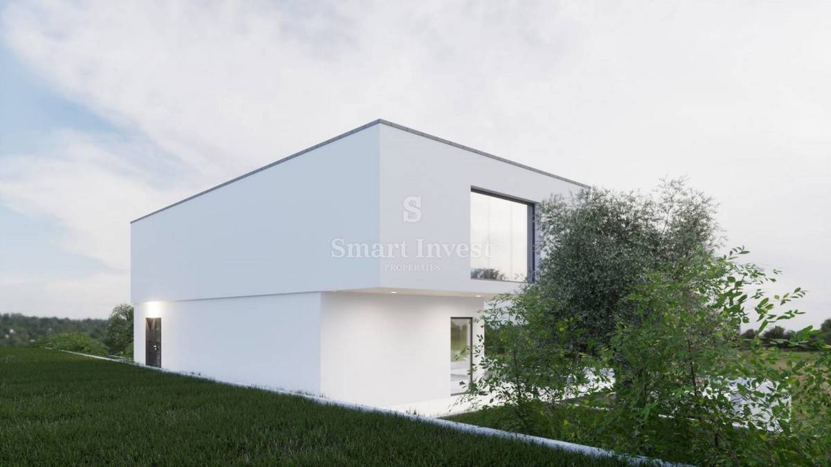 OPATIJA - VEPRINAC, villa moderna con piscina e vista panoramica sul mare