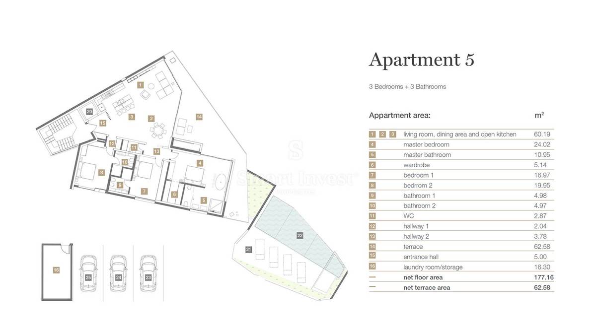 ABBAZIA - CENTRO, attico di lusso con 3 camere da letto, piscina, vista mare