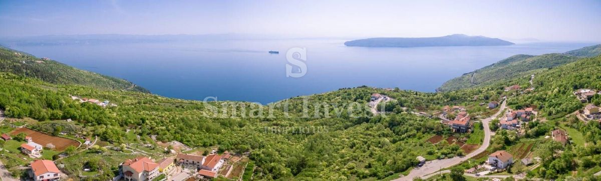 OPATIJA RIVIERA - SVETA JELENA, Building land of 2.139 m2 with sea view