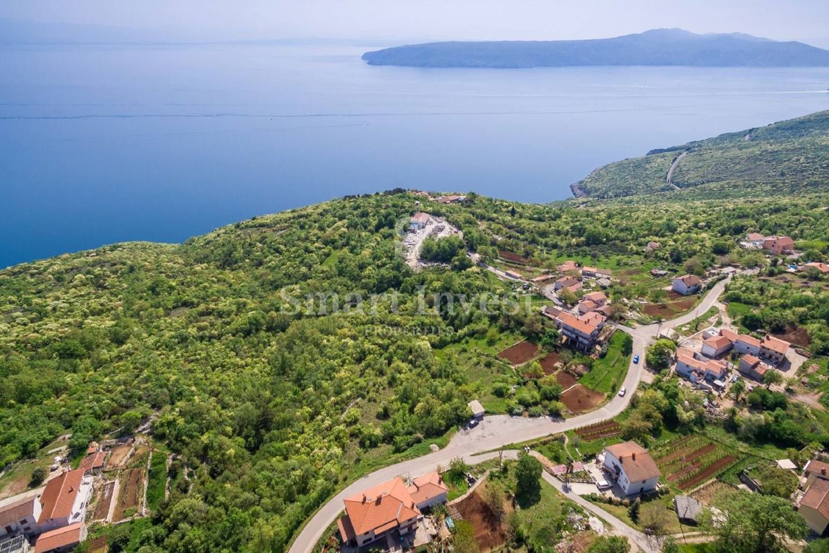 OPATIJA RIVIERA - SVETA JELENA, Building land of 2.139 m2 with sea view