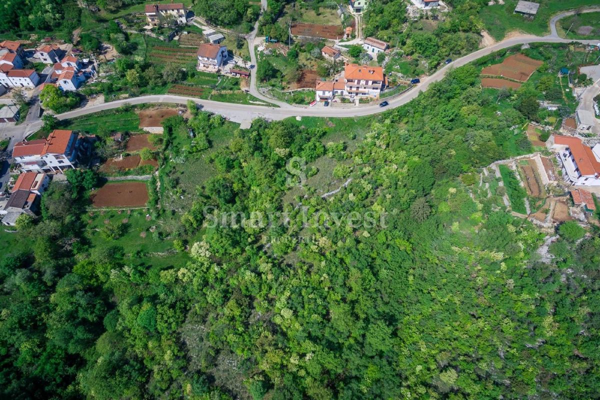 OPATIJA RIVIERA - SVETA JELENA, Building land of 2.139 m2 with sea view