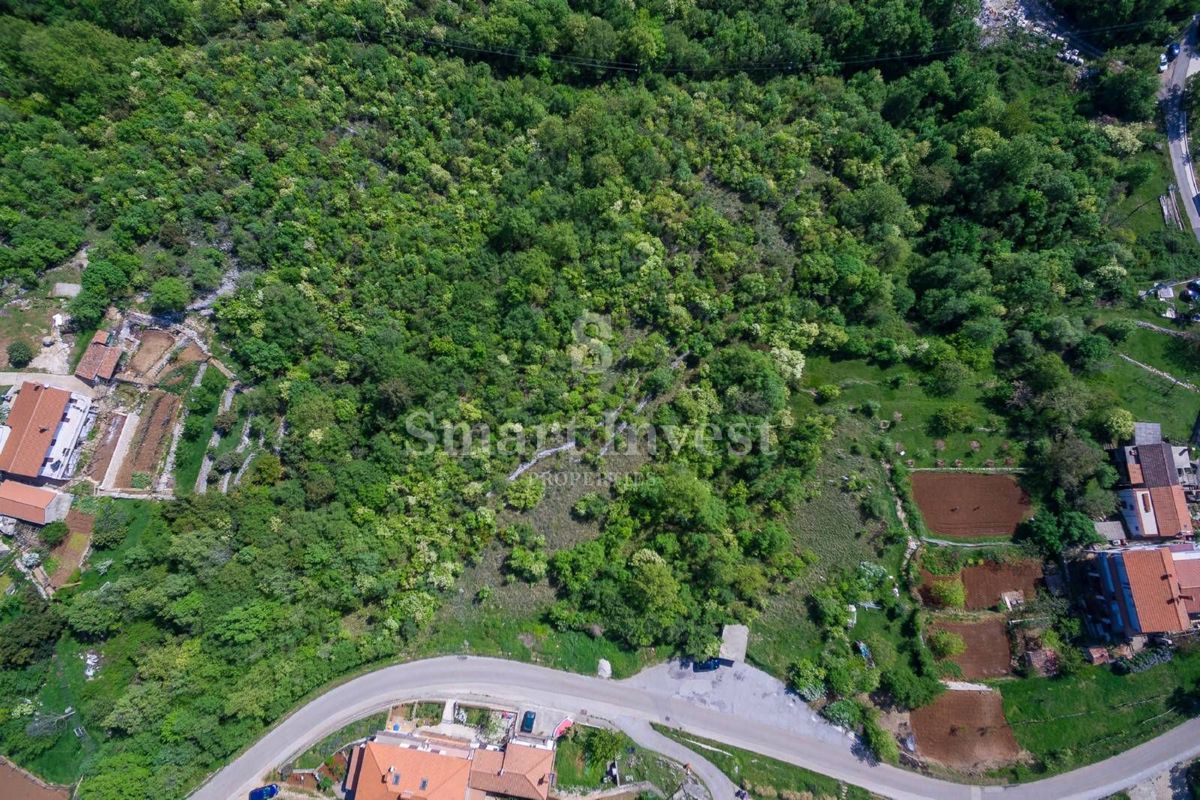 OPATIJA RIVIERA - SVETA JELENA, Building land of 2.139 m2 with sea view