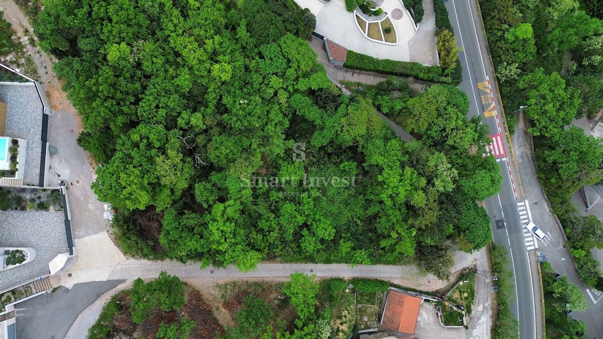 OPATIJA, Building land of 600 m2 with a sea view, for sale