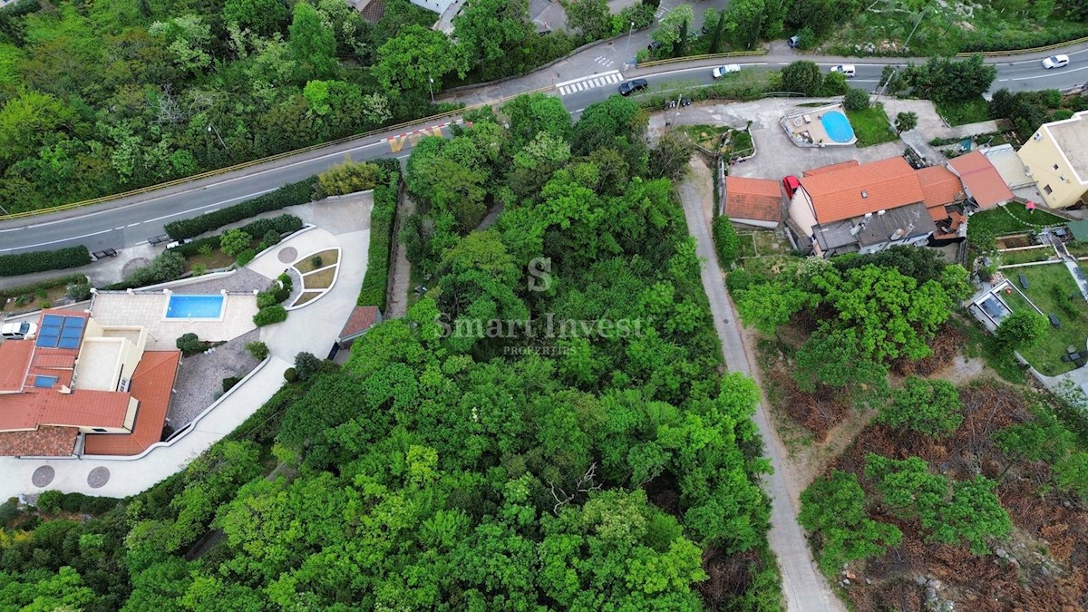 OPATIJA, Building land of 600 m2 with a sea view, for sale