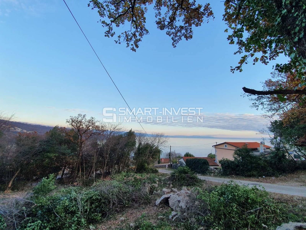 OPATIJA, Building land of 600 m2 with a sea view, for sale