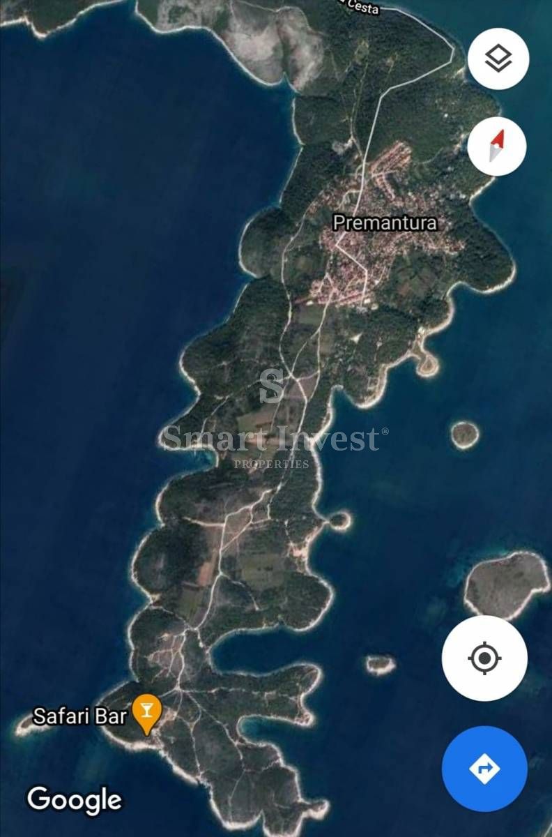 ISTRIA - PREMANTURA, Building lans of 2.409 m2, near the sea
