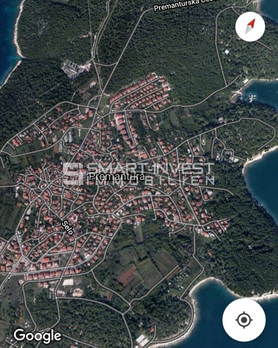 ISTRIA - PREMANTURA, Building lans of 2.409 m2, near the sea