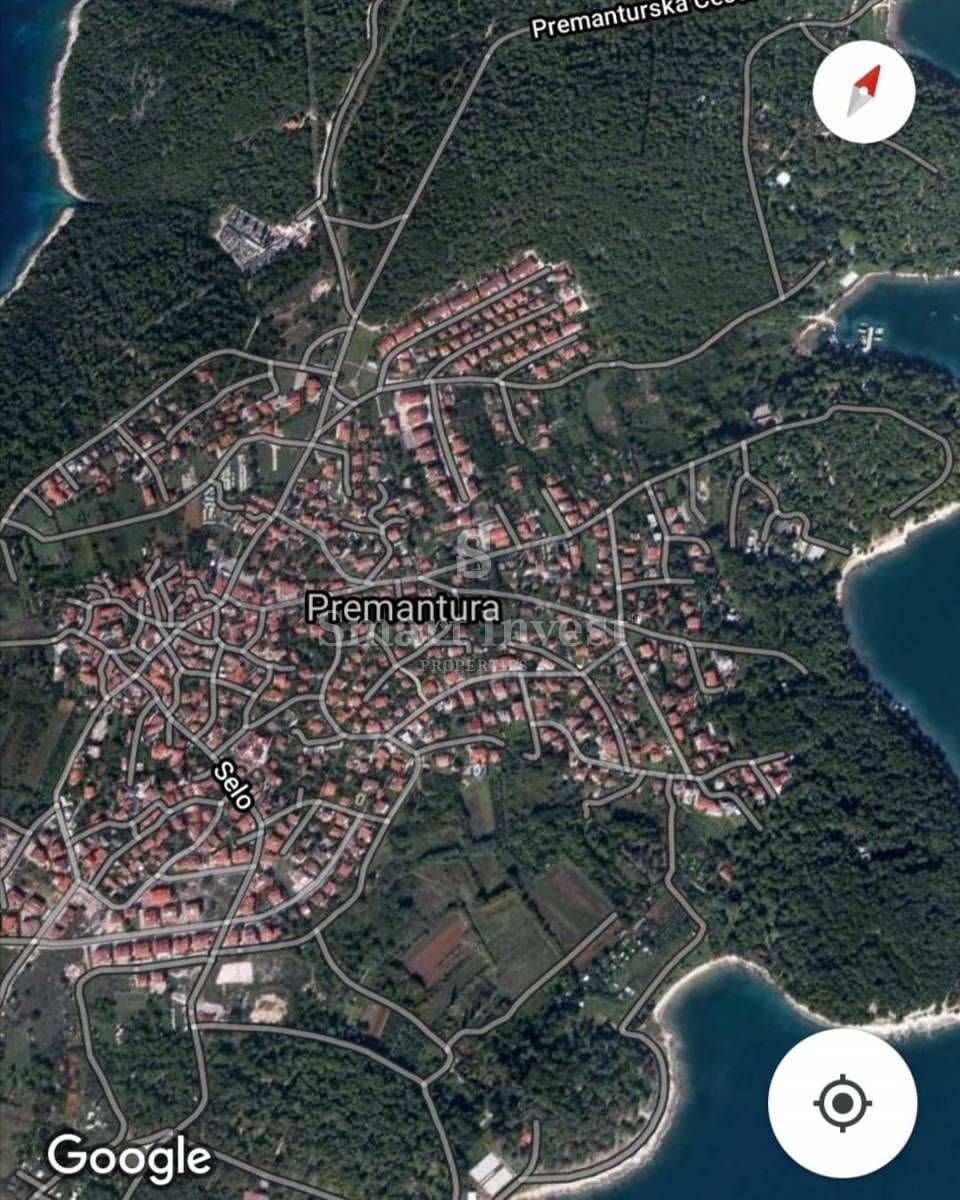 ISTRIA - PREMANTURA, Building lans of 2.409 m2, near the sea