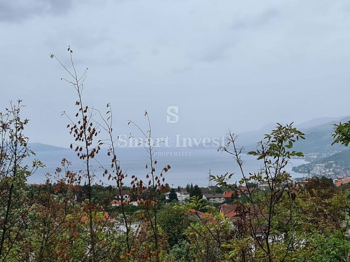 KASTAV, terreno edificabile con vista mare