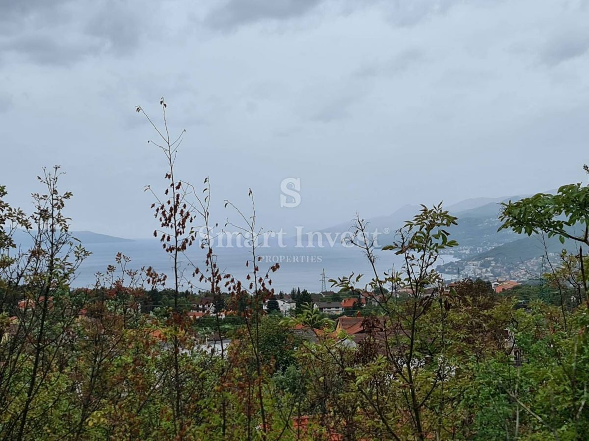 KASTAV, terreno edificabile con vista mare