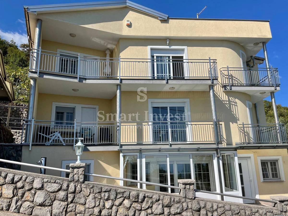 RIVIERA OF OPATIJA, House with 3 apartments, with sea view, for sale