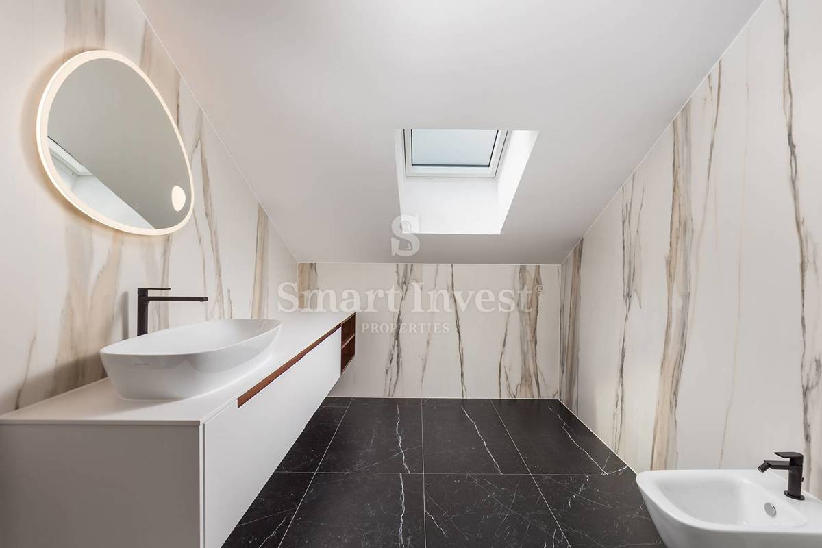 ABBAZIA, lussuoso attico con vista panoramica sul mare