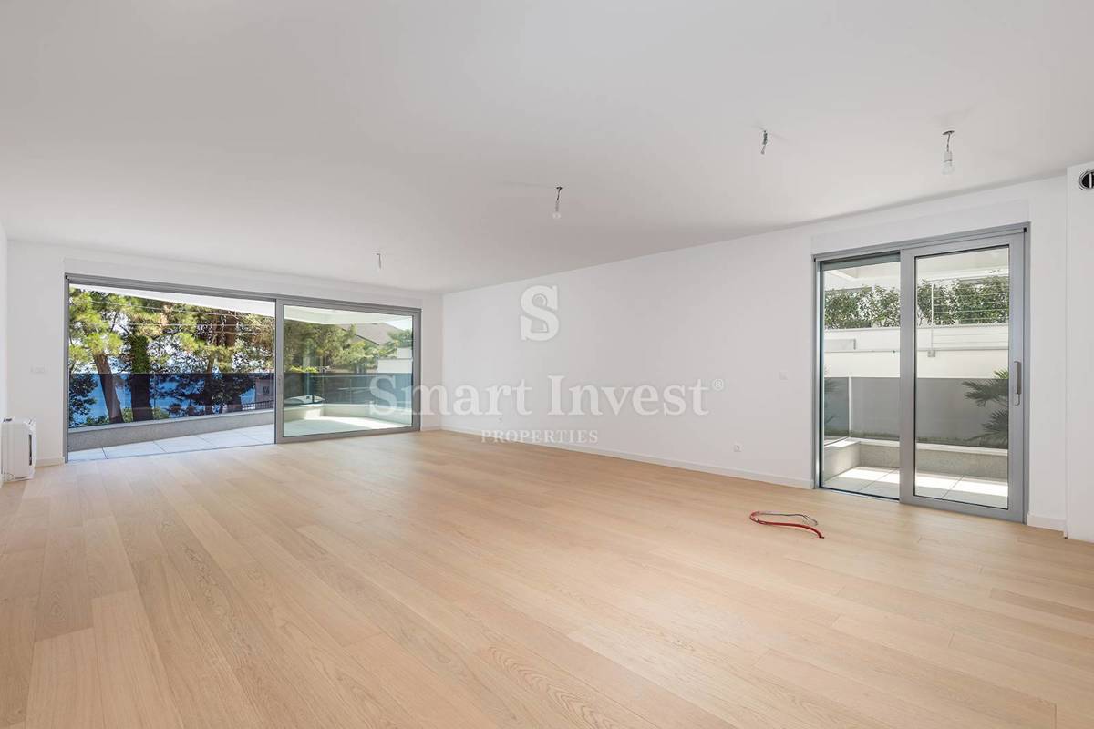 ABBAZIA, lussuoso appartamento trilocale con vista mare in complesso con piscina