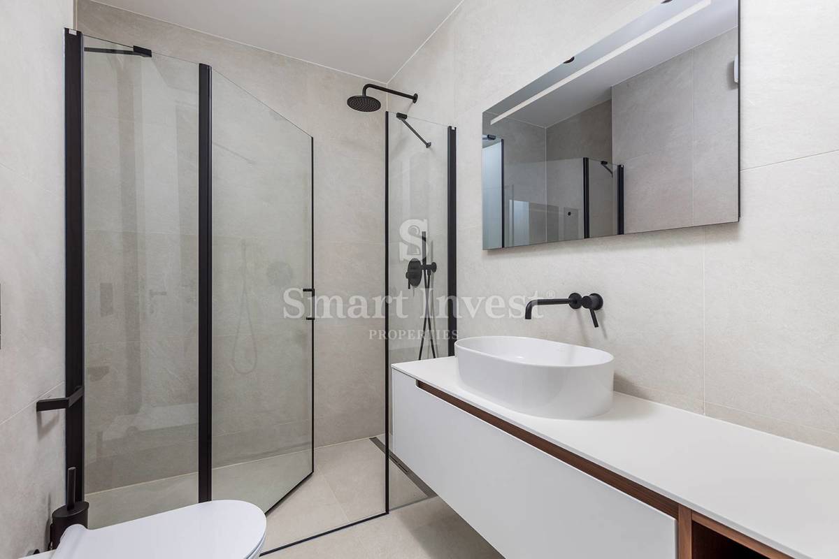 ABBAZIA, lussuoso appartamento trilocale con vista mare in complesso con piscina