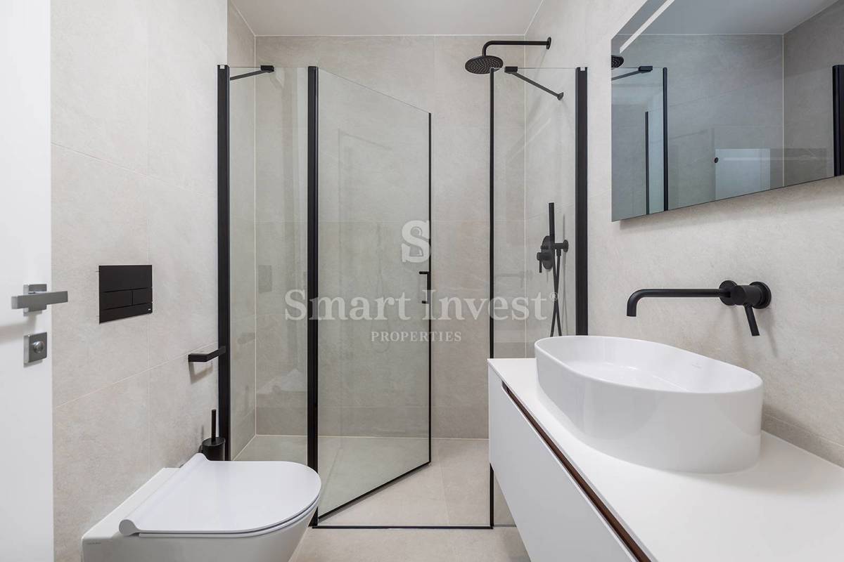 ABBAZIA, lussuoso appartamento trilocale con vista mare in complesso con piscina