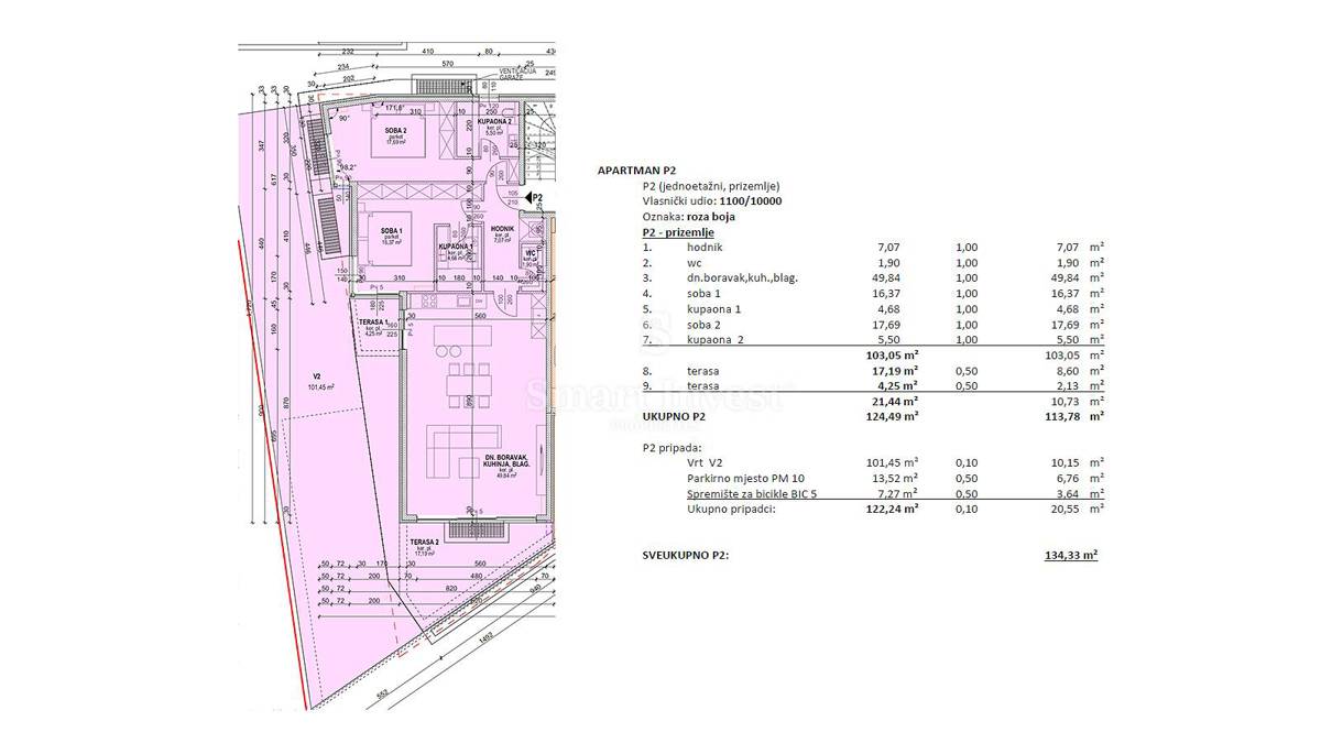 ABBAZIA, lussuoso appartamento trilocale con vista mare in complesso con piscina